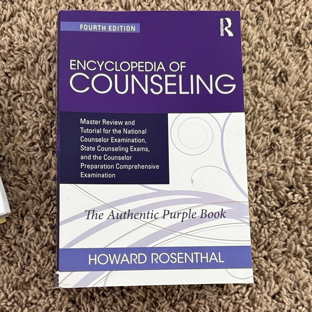 Encyclopedia of Counseling Book